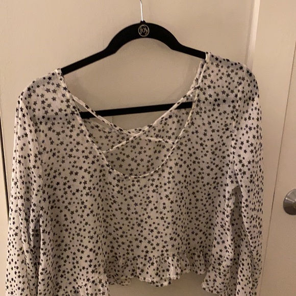 Star light cropped blouse - Picture 3 of 3